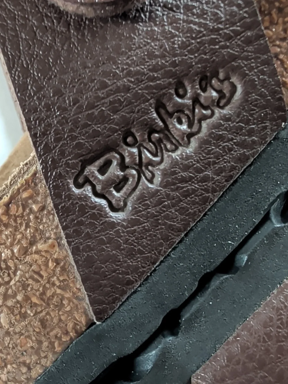 Birkenstock, Birkis, Criss Cross Brown Sandals. Size 7 - Picture 5 of 11